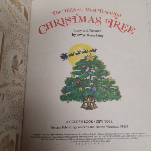 VINTAGE 1980S CHRISTMAS LITTLE GOLDEN BOOKS - Picture 4 of 8